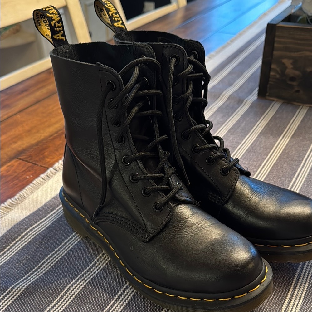 Dr. Martens Black Lace Up Boots